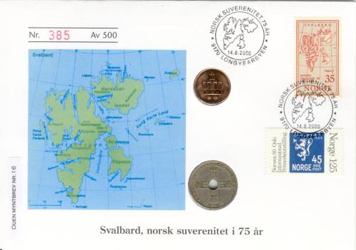 Bilde av Svalbard, norsk suverenitet i 75 r