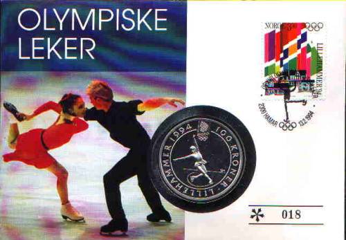 Bilde av Olympiske leker, 100 kroner nr. 6